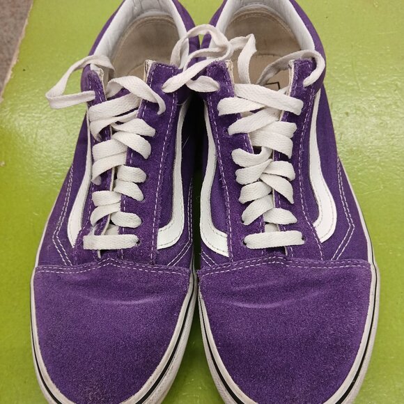 Vans Old Skool Color Theory Purple Magic Sneakers Low-Top Shoes - Picture 2 of 7